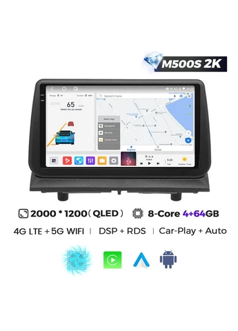 Штатная магнитола MS 2k Dodge Nitro (2007-2011) MS 2k 4Gb+64Gb CarPlay QleD Mekede (384260249)