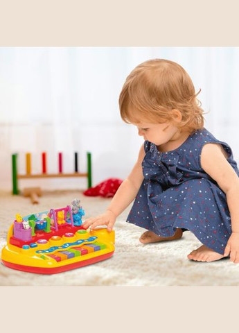 Пианино Kiddi Smart – Зверюшки на качелях (русский) Kiddieland (344449796)
