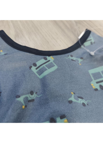 Фартух для творчості з довгими рукавами для хлопчика синій Lupilu (369502117)