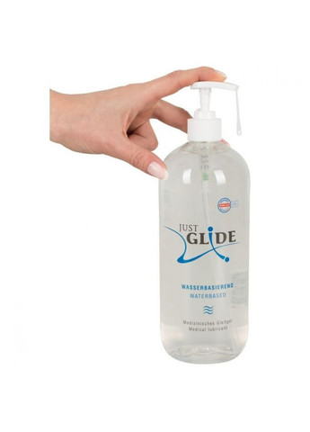 Гель-лубрикант Just Glide Waterbased 1000 мл на водной основе вагинальный универсальный Orion (303877476)