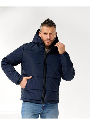 Темно-синяя зимняя мужская зимняя куртка FINO Mode