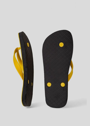 Желтые пляжные вьетнамки мужские Far Light