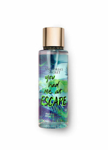 Парфумованій спрей для тела You Had Me At Escape Fragrance Mist 250 ml Victoria's Secret (279363922)