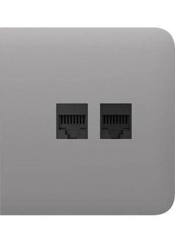 Боковая панель для встроенной интернет-розетки SideCover (LAN) Fog Ajax (389151559)