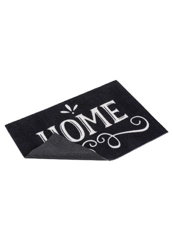 Придверний килимок на гумовій основі Home чорний Lidl Livarno home (292715131)