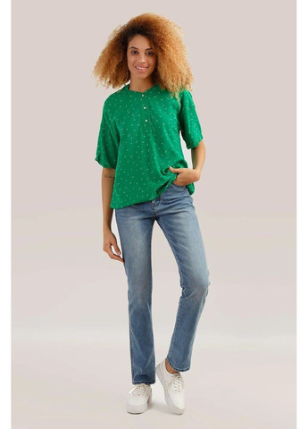 Зелена літня блузка s19-14080-500 Finn Flare
