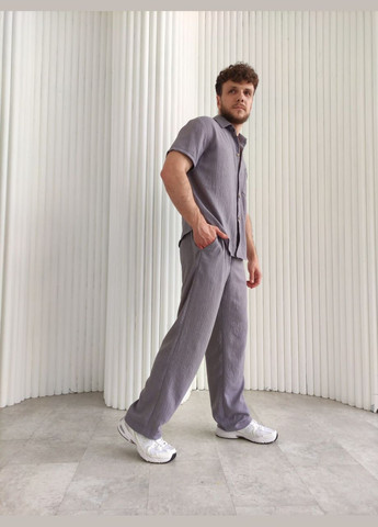 Сірий літній masoli брючний No Brand