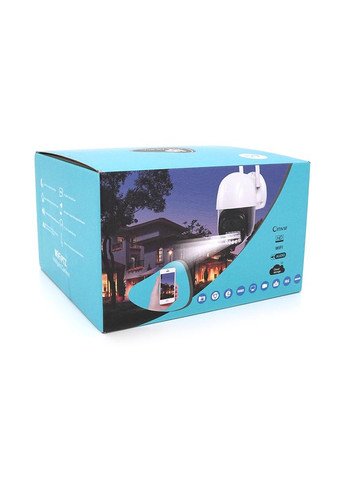 5Мп WiFi видеокамера уличная с SD/картой YO-IPC44D5MP30 PTZ 2.8mm V380 Yoso (314747605)