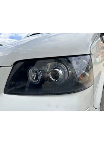 Передние фары Volkswagen T5 (2003-2009) тюнингованные с ангельскими глазками (ЦЕНА ЗА ПАРУ) Tuning-Tec Transporter (398178605)