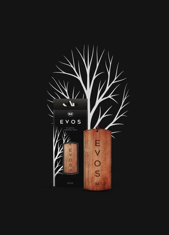 Ароматизатор автомобільний сухий (дерево) Evos Бос/Boss 4 г (V034) K2 (275998091)
