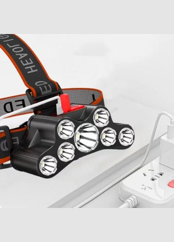 Налобный фонарь перезаряжаемый 7 LED F-T26 MJX (297707792)