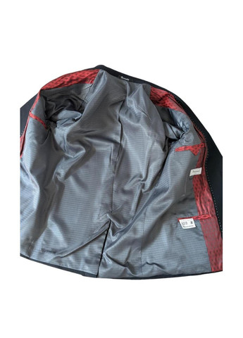 Черный демисезонный мужской костюм черный Borenia