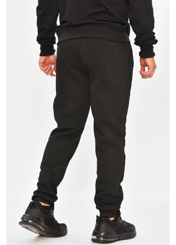 Черные спортивные демисезонные прямые брюки Let's Shop