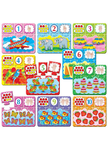 Обучающая игра-квест "Цифры" 84405, 10 вариантов игр Энергия Плюс (311508003)