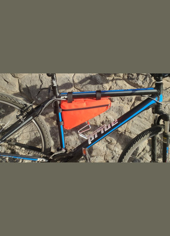 Велосипедная сумка на раму, велосумка Plutcor (28*16 см oxford 600d) коралловая, Украина No Brand (334689488)