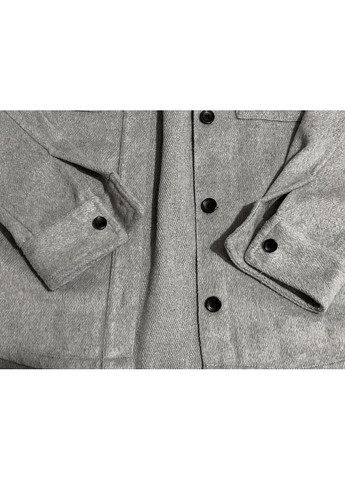 Сіра демісезонна куртка-сорочка Monki