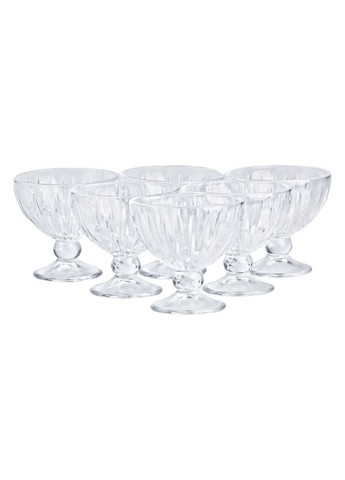 Набір креманок Lirmartur із товстого скла 6 штук по 250 мл, TS Kitchen (328441829)