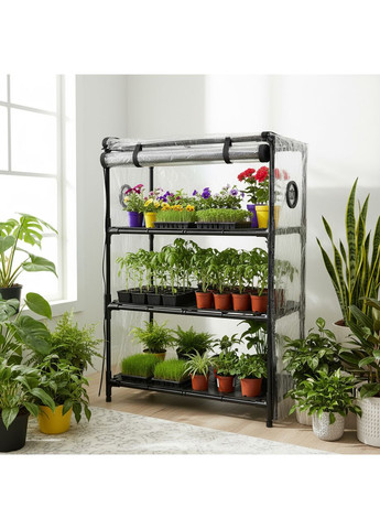 3х уровневый проращиватель Fogel для цветов, рассады, микрозелени с автоматическим увлажнителем BIOM Metaplant (364274696)