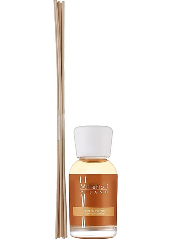 Аромадифузор "Лайм і ветивер" Natural Diffuser Natural Lime & Vetiver 100ml (1152736-31161251) Millefiori (368612115)