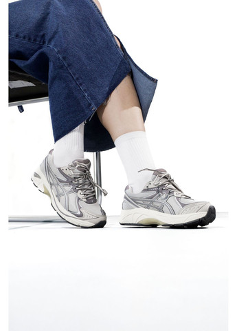 Сірі Осінні кросівки чоловічі asics gt-2160 grey / white асікс gt-2160 No Brand