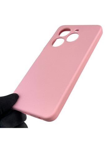 Чехол для Spark Go 2024 (BG6) силиконовый с микрофиброй нескользящий на техно спарк го 2024 розовый Tecno (366385978)