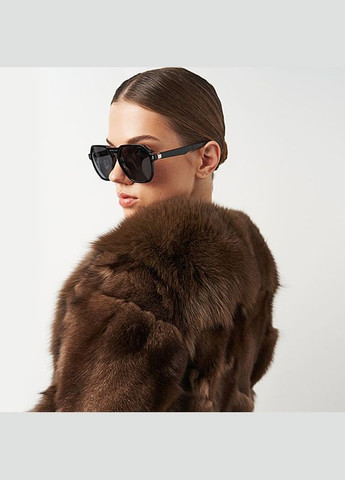 Коричнева демісезонна женская шуба a-ona 1hq23-yyf23082404cbr - s Ricco Grande