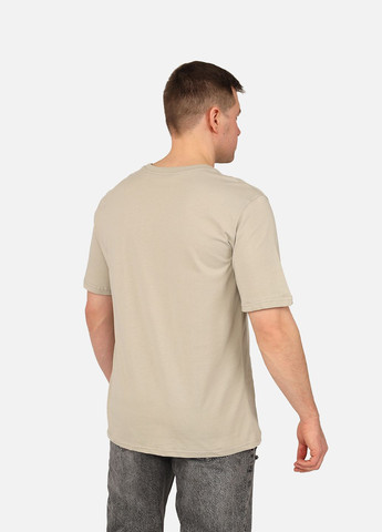 Оливкова футболка з коротким рукавом чоловіча колір оливковий cb-00267769 Yuki