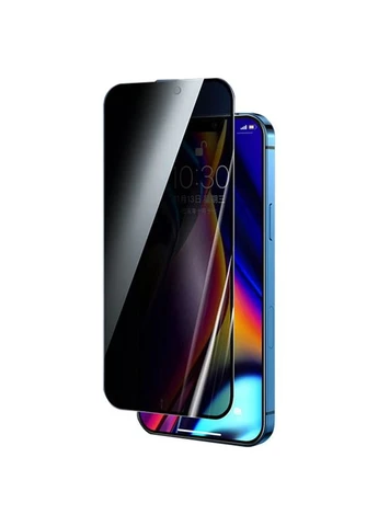 Защитное стекло 3D Privacy Remax закаленное для Apple iPhone 15 Pro Max 6.7" черное No Brand GL-27 (402117695)