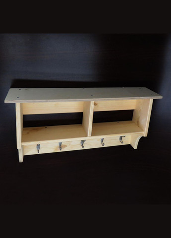 Вішалка для одягу з дерева Річмонд 2 бланже (ВДО-201701) No Brand (327847817)