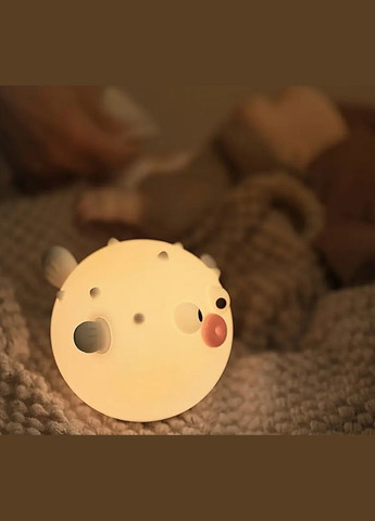 Нічник силіконовий акумуляторний у формі рибка клоун Sam-7707 з таймером No Brand (347601113)