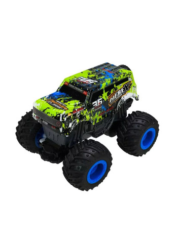 Іграшка машина на радіокеруванні позашляховик зі світлом 000-021 акумулятор. в асортименті 2 кольори No Brand (362425997)