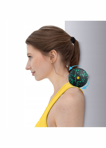Масажний м'яч EPP Ball 12 Black/Green () 4FIZJO P-5907222931264 (275653985)
