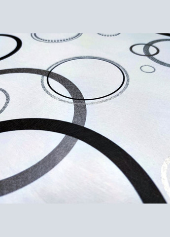 Самоклеюча плівка срібні круги 0,45х10м SW-00001201 Sticker Wall (316187234)