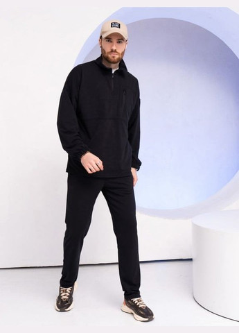 Спортивний костюм GN-517 чорний ISSA PLUS (266782165)