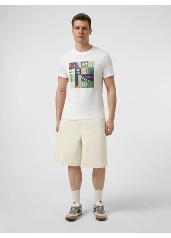 Біла футболка 10794730 2t47 Sergio Tacchini