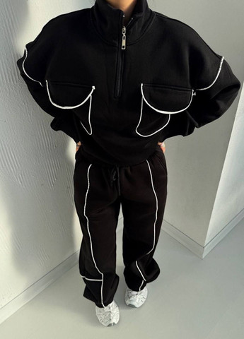 Костюм двойка: Кофта с воротником стойкой и брюки. Tik-Tak (341736004)