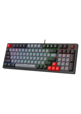 Клавиатура MK120B LED Red Switches USB Black (MK120R) GAMEPRO (315362870)