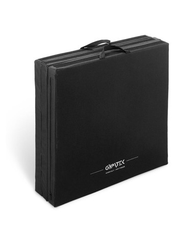 Мат гимнастический жесткий 5см с липучкой черный Gymtek (361952054)