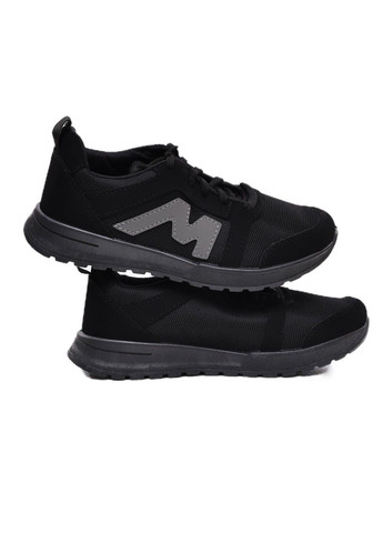 Черные кроссовки для мальчика подростка K&G