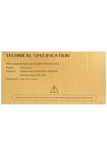 Лампа для сушіння гель-лаку X 54 W Sun (367990906)