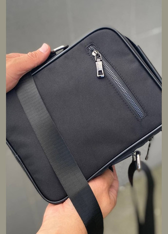 Сумка через плечо барсетка мессенджер черная мужская Rich txt 2.0 No Brand (339111540)