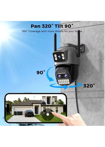 Уличная камера A22YQS 15MP Wifi PTZ Besder (350935653)