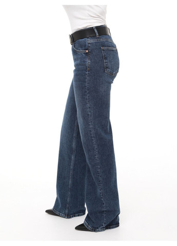 Джинси жіночі сині довгі прямі Пряма Angelina Mara - (300325398)