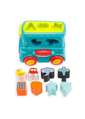 Сортер у вигляді машинки колір різнокольоровий ЦБ-00264515 Infantino (307362292)