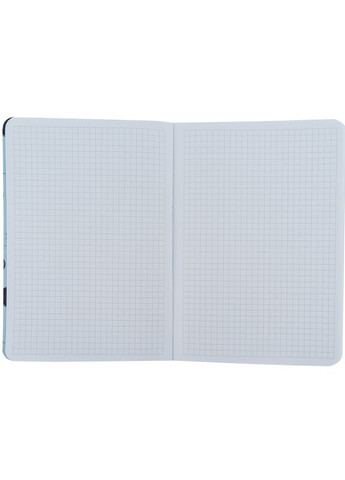 Книга записная Fish, A5, в ячейку, 80 листов, голубовато-красная () Axent 8700-4-A (328449088)