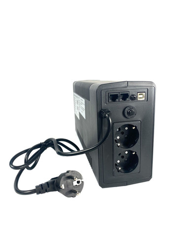 ДБЖ Джерело безперебійного живлення, пбж, безперебійник Leo II Pro LCD 650VA, USB Tescom (363044629)