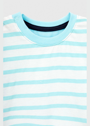 Блакитна літня футболка Baby Show