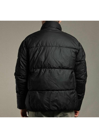 Чорна базова дута демі куртка чорний 8574/350/800 Zara