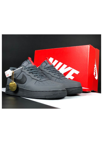 Темно-серые демисезонные кроссовки мужские limited, вьетнам Nike Air Force 1