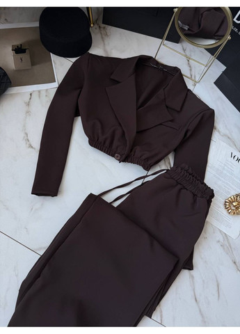 Женский шоколадный костюм No Brand (361022119)